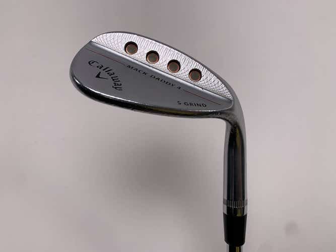 Callaway Mack Daddy 4 Chrome Sand Wedge SW 56* 10S DG S200 Tour Issue Stiff RH