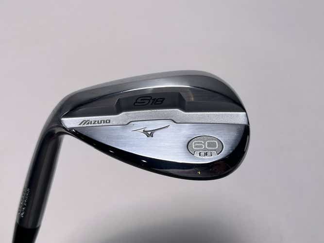Mizuno S18 White Satin Wedge 60* 6 Bounce True Temper Dynamic Gold Steel Mens LH
