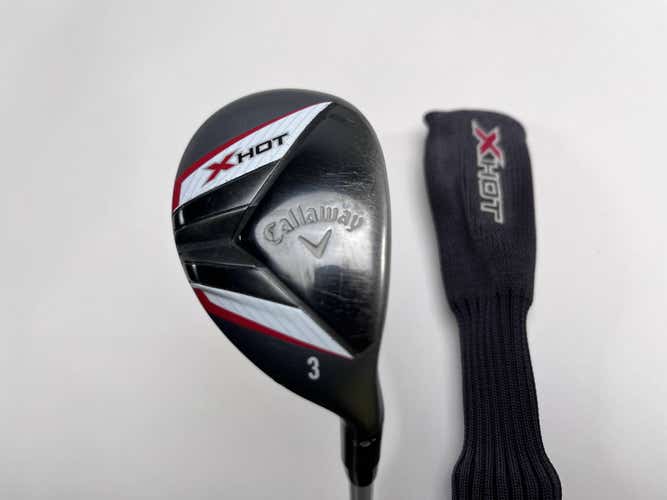 Callaway X Hot 2013 3 Hybrid 19* 65g Regular Graphite Mens RH HC