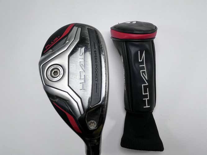 TaylorMade Stealth Plus Rescue 3 Hybrid 19.5* HZRDUS Smoke RDX 6.0 80g Stiff RH