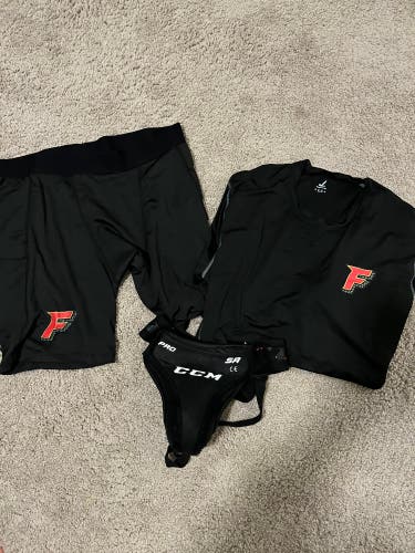 Black Large Adult Unisex CCM Compression (Used)