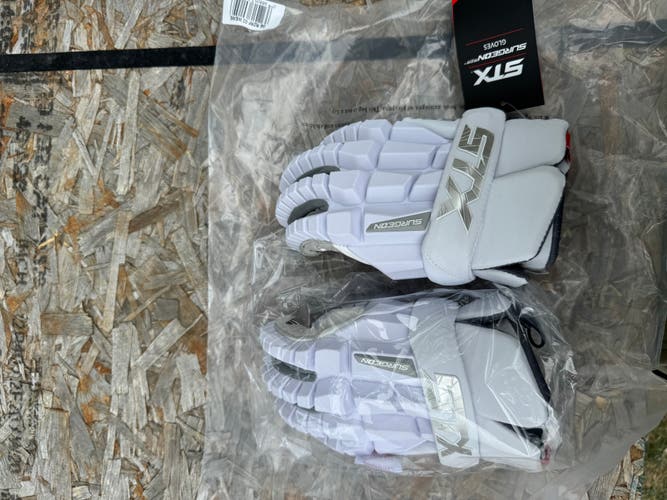 STX Surgeon RZR Lacrosse Gloves (New)