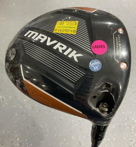 Callaway MAVRIK 12 Driver 42.5" PROJECT-X HZRDUS 4.0 T800 Ladies Flex WRH