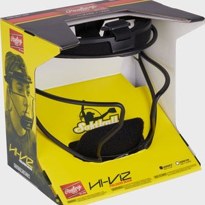 NEW! Rawlings High Visability Softball Fielders Mask - Adult Black