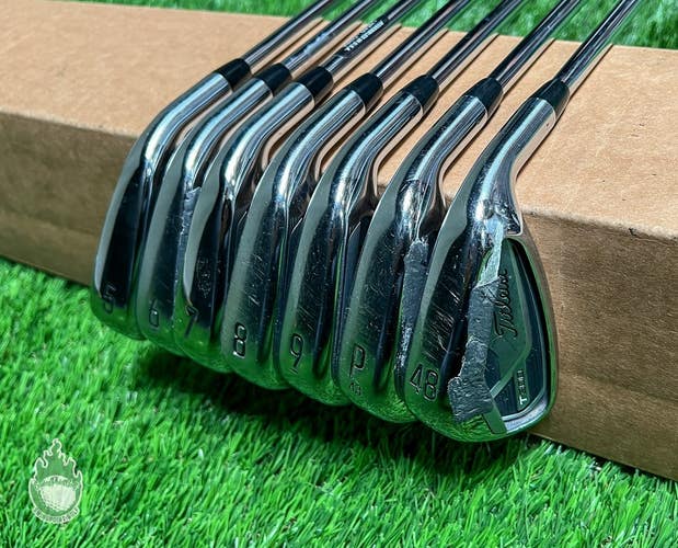 Used 2021 Titleist T300 Irons 5-PW/48* AMT Red R300 Regular Steel Golf Club Set