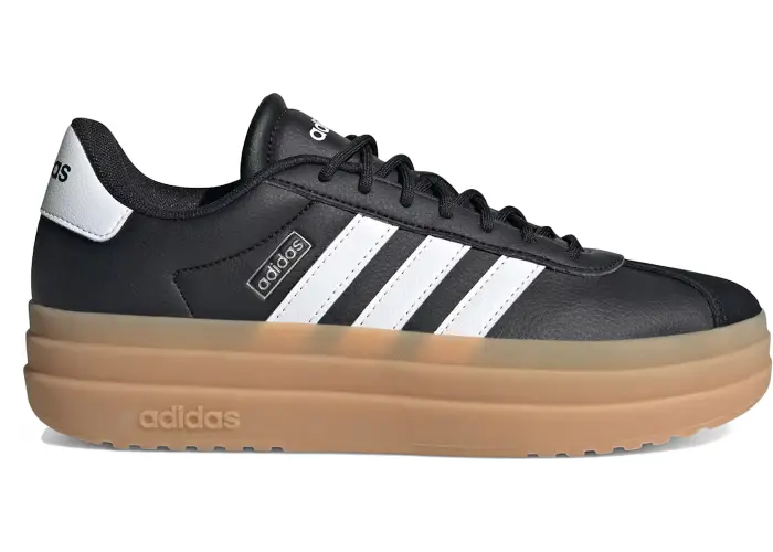Size 8 - adidas VL Court Bold Black Cloud White (Women's) IH3081