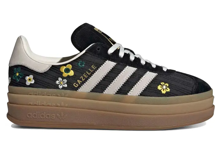 Size 7.5 - adidas Gazelle Bold Liberty London Black (Women's) IH1922