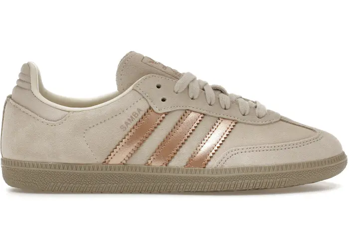 Size 8.5 - adidas Samba OG Off White Copper  (Women's) JQ2106
