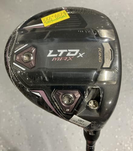 Cobra KING LTDx MAX 22.5° #5 Fairway Wood 41" MAMIYA HELIUM 4F1 Ladies Flex WRH