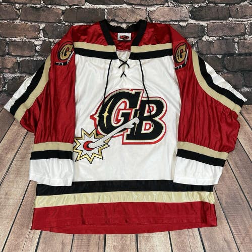 Vintage Green Bay Gamblers K1 Hockey Jersey Mens Size Small 90s USA MADE