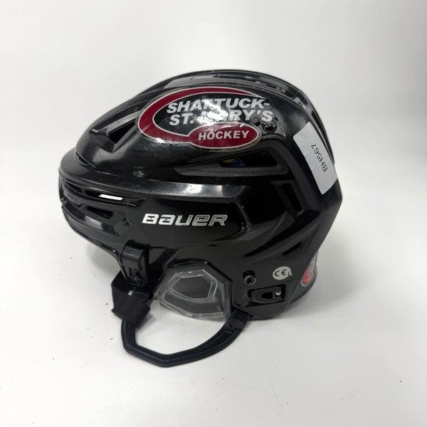 Used Black Bauer Re-akt 150 Helmet | Medium | Shattuck St. Mary's #20 | BH567