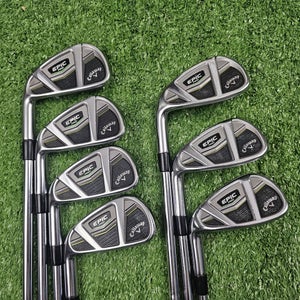 Callaway Epic Pro CF 17 Iron Set 4-PW KBS Tour-V X 120 Extra Stiff Steel Left LH