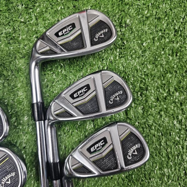 Callaway Epic Pro CF 17 Iron Set 4-PW KBS Tour-V X 120 Extra Stiff