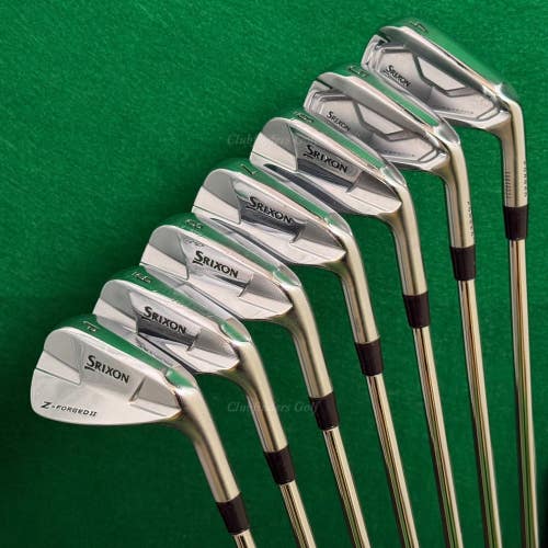 Srixon Z-Forged II 4-PW Iron Set Project X Rifle Red 120g 6.5 Steel Extra Stiff