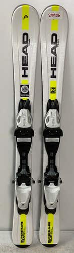 Kid's HEAD 97cm All Mountain SuperShape Team Skis With Head LRX 4.5 Bindings (Used)(SY2986)