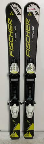Kid's 100cm Fischer RC4 Race Jr Skis With Fischer FJ4 Bindings (Used)(SY2982)