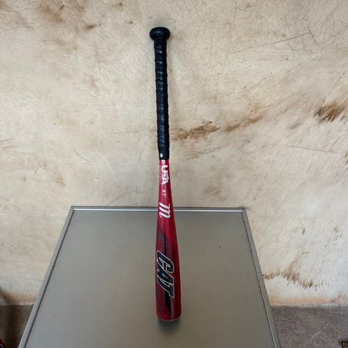Marucci CAT Alloy USABat Certified Bat (-10) 17 oz 27" (Used)