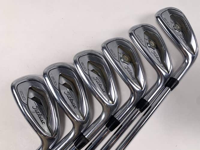 Titleist T200 Iron Set 5-PW True Temper AMT Red R300 Regular Steel Mens RH