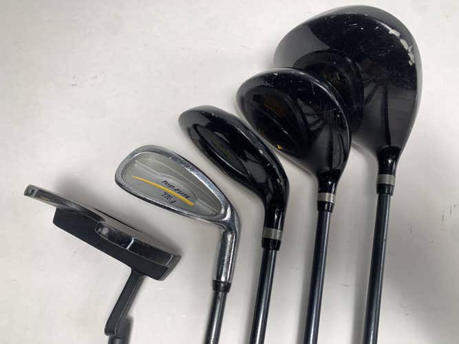 Top Flite XLj Club Set Driver 5W 5H 7i Putter Youth Graphite & Steel Junior RH