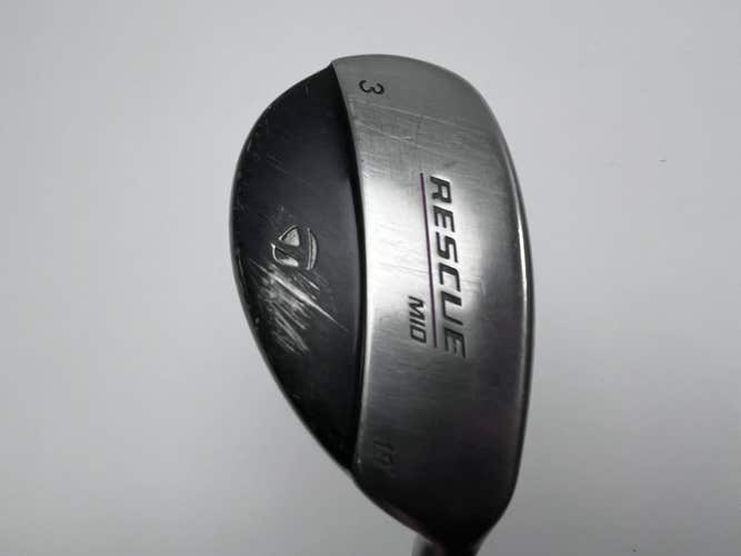 TaylorMade Rescue Mid 3 Hybrid 19* Light Metal 95g Stiff Steel Mens RH