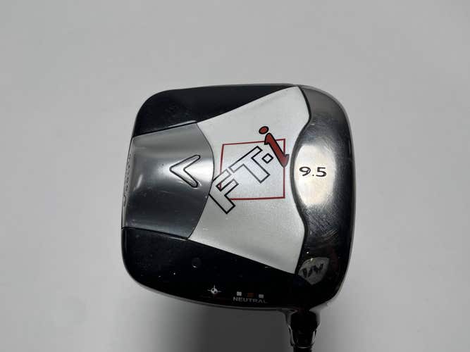 Callaway FT-i Driver 9.5* Aldila DVS 60g Stiff Graphite Mens RH