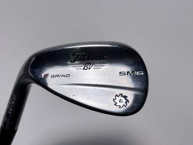 Titleist Vokey SM6 Tour Chrome Gap Wedge GW 52* 12 Bounce F-Grind Wedge LH