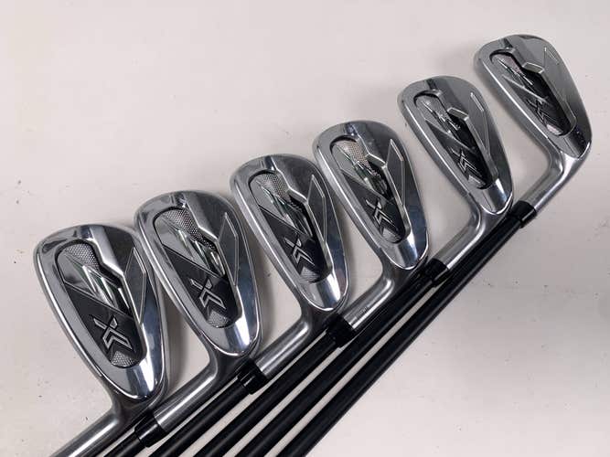 XXIO X 2022 Iron Set 5-PW Miyazaki AX-II Flex 4334 59g Stiff Graphite Mens RH
