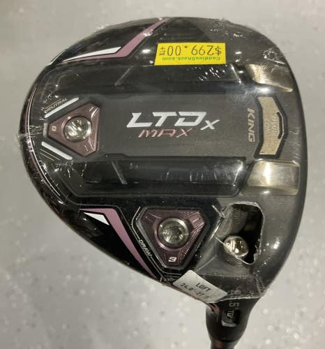 Cobra KING LTDx MAX 25.5° #7 Fairway Wood 41" MAMIYA HELIUM 4F1 Ladies Flex WRH