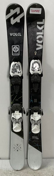 Kid's Park 98cm Volkl Wall Skis With Marker 4.5 Bindings (Used)(SY2985)