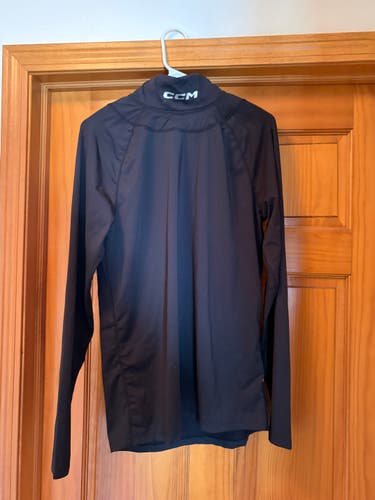 CCM - Compression Long-Sleeve Neck Protector - Men's Large