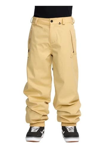 VOLCOM 25/26 ARTHUR LONGO 20K SHELL SNOWBOARD PANTS, FERN, XS, NEW