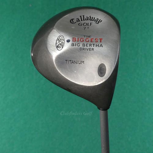 Callaway Biggest Big Bertha 7 Driver Factory BBUL Graphite Firm