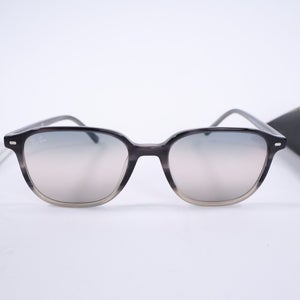 Ray Ban LEONARD Grey Havana GRADIENT Pink Blue Lens Sunglass RB2193 1326/GE Read