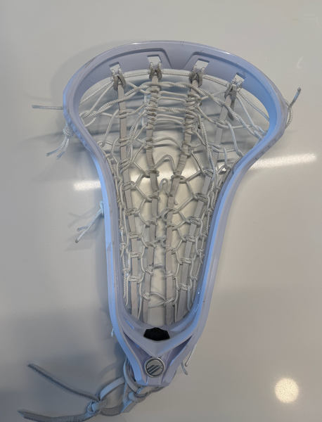 Maverik Sonar Lacrosse Head (New- White, White Traditional Stringing)