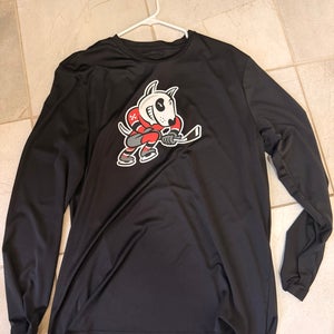 Niagara Ice Dogs OHL Player-Issued Long Sleeve Training Shirt – Size XL