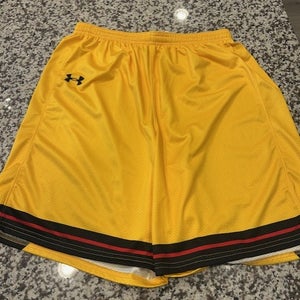 Under Armour UMD Maryland lacrosse team game shorts NEW L large mens