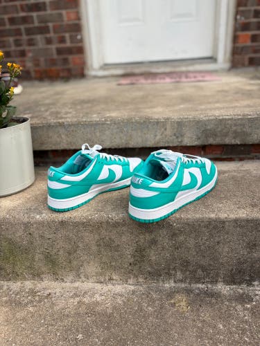 Mens Nike Dunk Low-Clear Jade Size 12