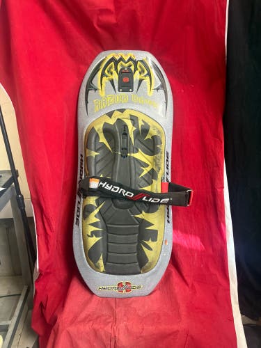 Knee board: Hydroslide Razorback water kneeboard.