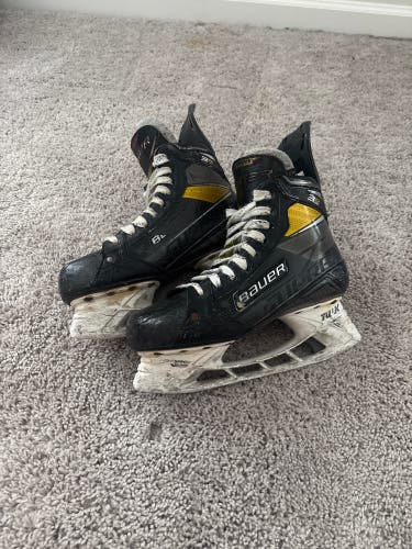 2020 Bauer Supreme 3S Pro Hockey Skates Regular Width 7.5 (Used)