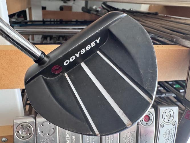 Odyssey White Hot Pro V-Line 35" Black Mallet Putter 0601