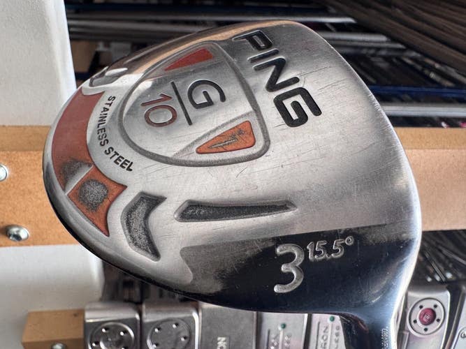 Ping G10 15.5 (3) Fairway Wood with Aldila NV 65 Stiff Flex 0602