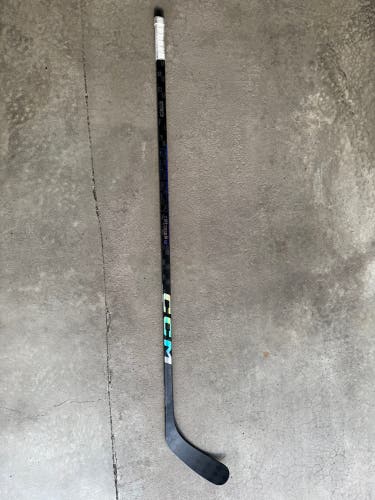 Senior CCM Ribcor Trigger 9 Pro Left Hand Hockey Stick Toe Pattern 85 Flex Pro Stock (Used)