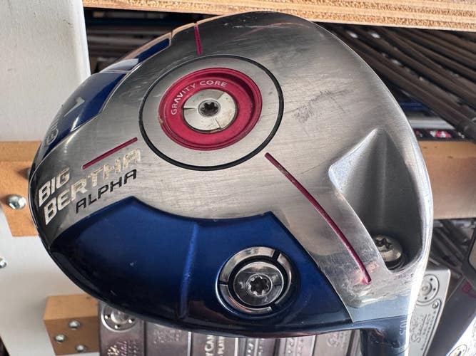 Callaway Great Big Bertha Alpha 10.5 Driver with Fubuki Stiff Flex 0705