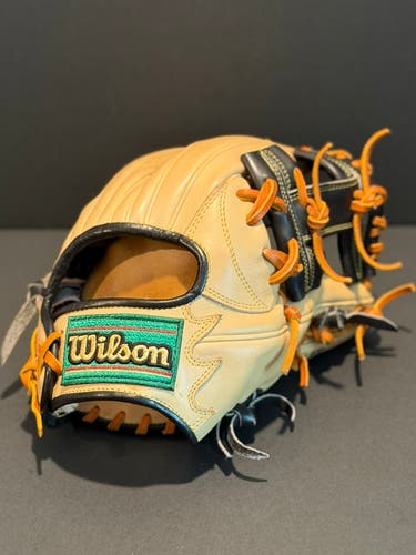 Rare Custom Japanese Wilson Staff DS model RH Infield Baseball Glove 11.5" (Used)