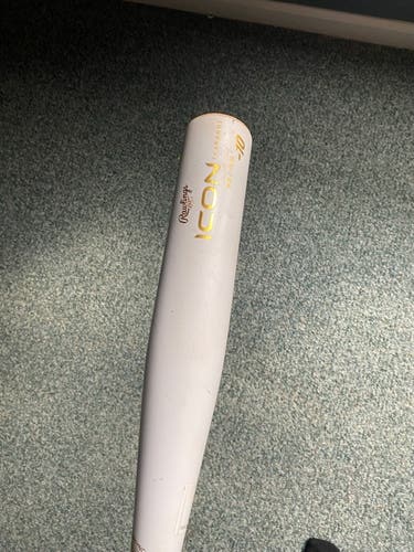 2024 Rawlings Icon Composite USSSA Certified Bat (-10) 20 oz 30" (Used)