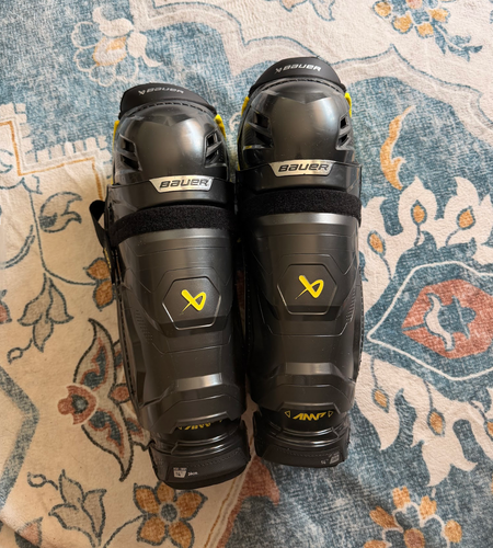Senior Bauer Supreme Mach 14" Shin Pads (New)