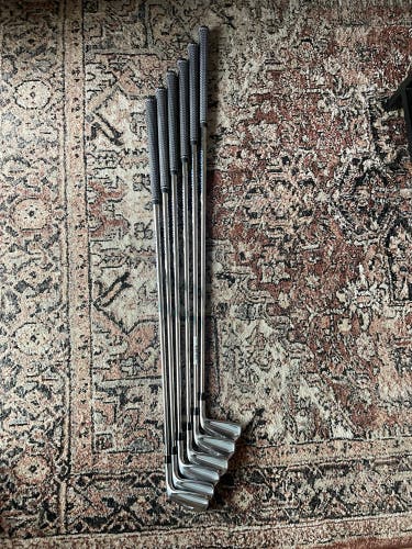 Titleist T100S 2021 5-PW Iron Set Stiff Flex RH Project X LZ Steel