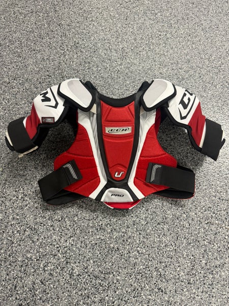 Large Senior CCM U+ Pro Shoulder Pads Pro Stock (New) Item#CUL