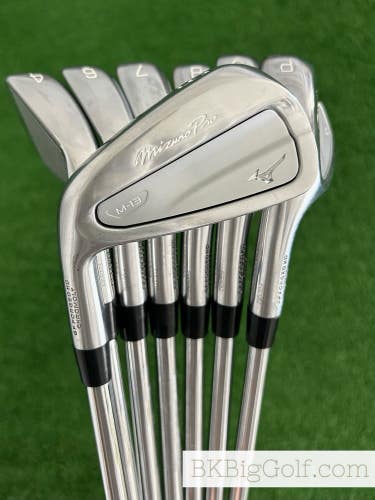 LH Mizuno M-13 Forged Iron Set 4-P / NS Pro Modus Tour 120 Extra Stiff