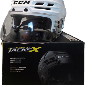 Small CCM Super Tacks X Helmet Pro Stock (Used)-2026050503